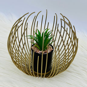 Realistic Artificial Golden Pot Plant