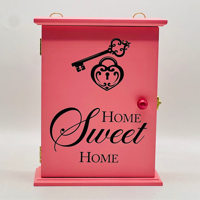 Home Sweet Home Wooden Key Holder