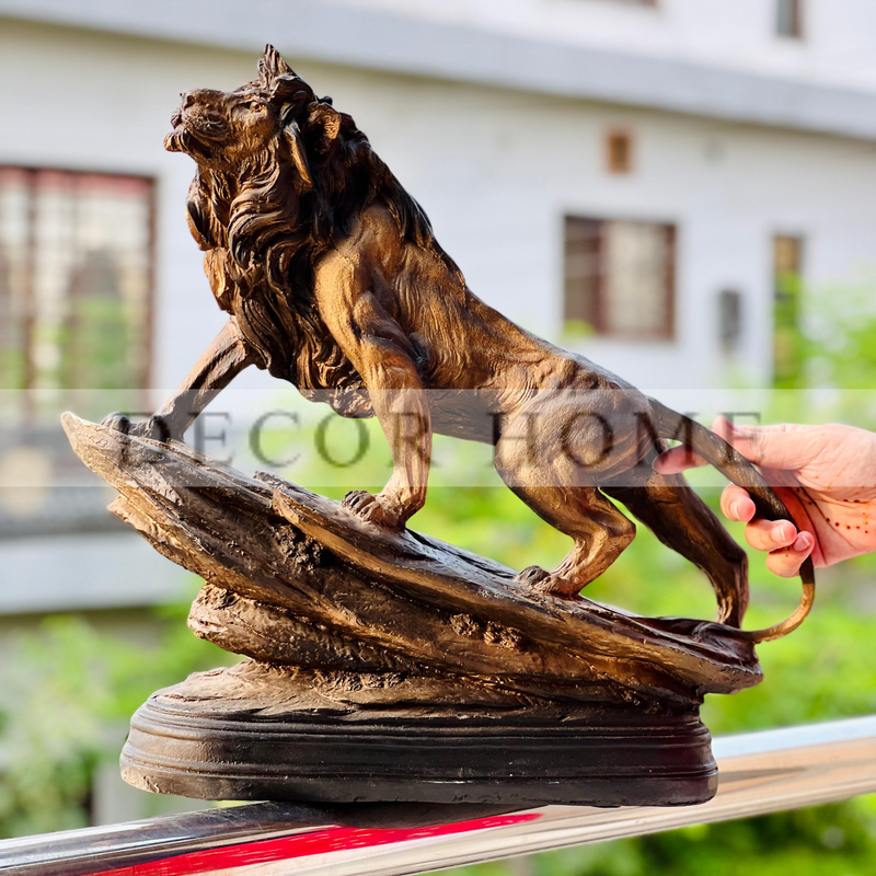 Bronze Lion Statue