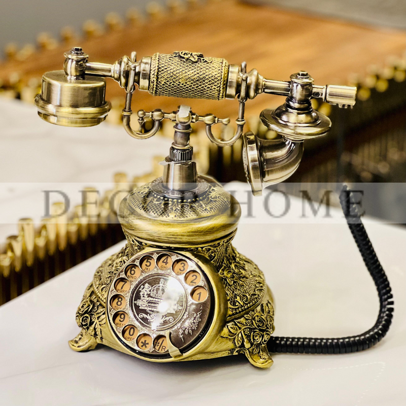 Vintage Rotary Dial Landline Telephone