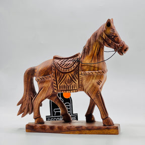 Sheesham Wood Horse Sculpture
