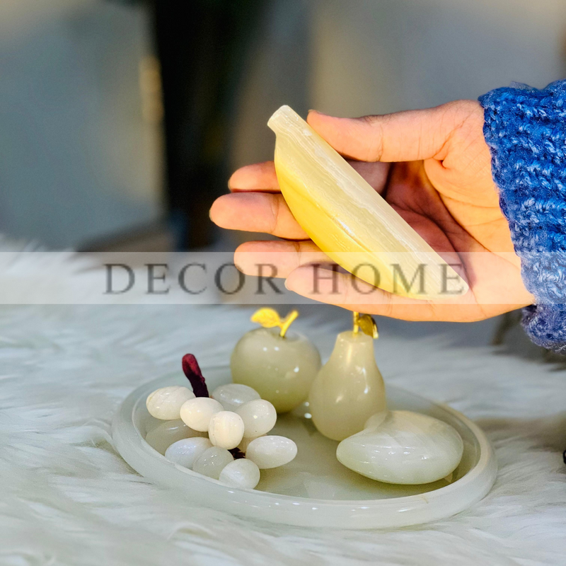 Onyx Fruit Set Plate