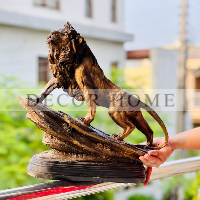 Bronze Lion Statue