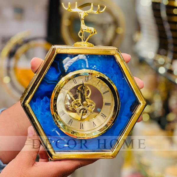 Oceanic Dialed Metal Wall Clock