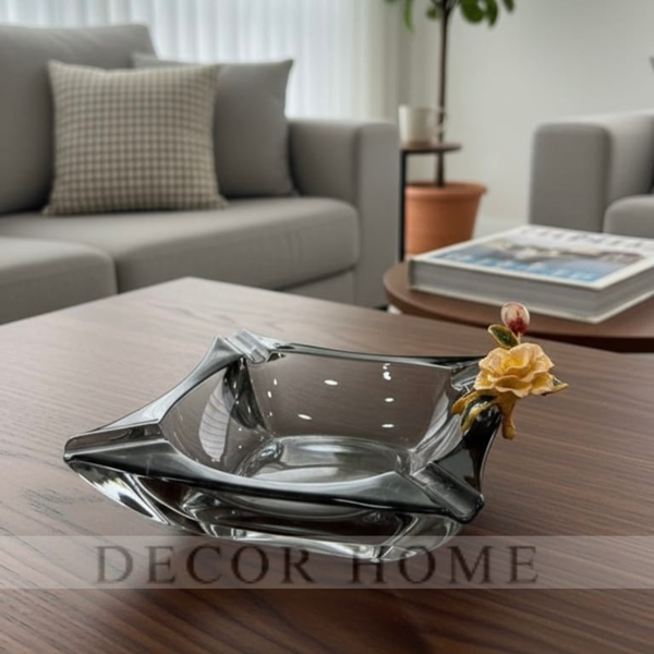 Exclusive Transparent Crystal  Ashtray