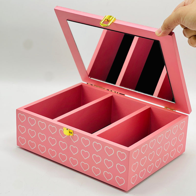 Paris Wooden Design Jewellery Box