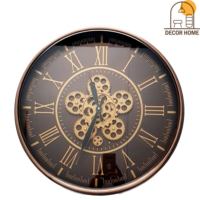 Italian Luxury Group Hermes Round wall clock Rose Gold