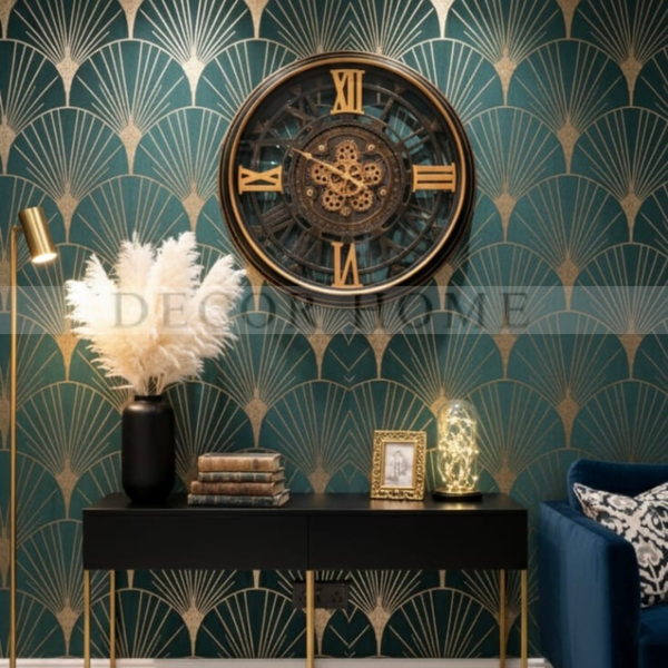 Iron Core Vintage Wall Clock