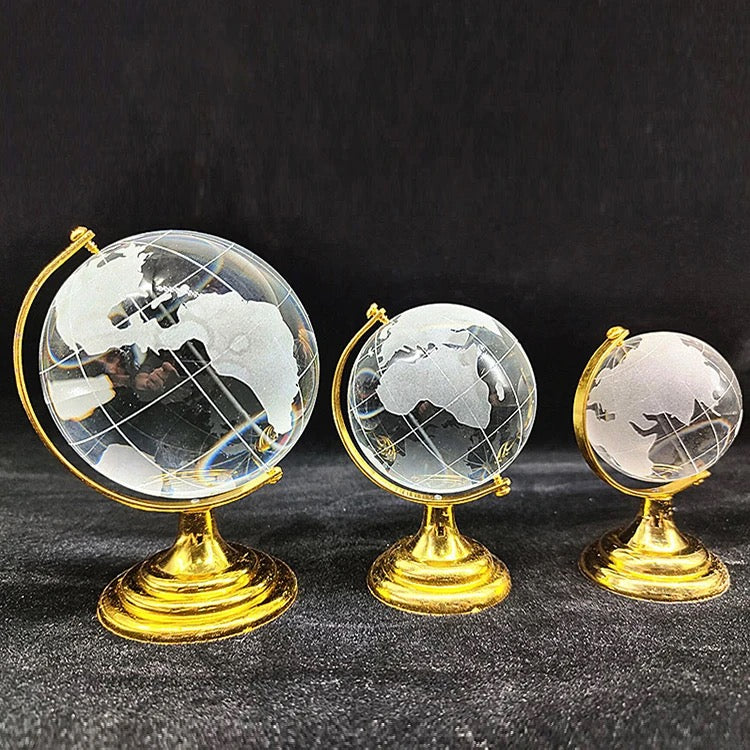 3D World Globe Light Ornament