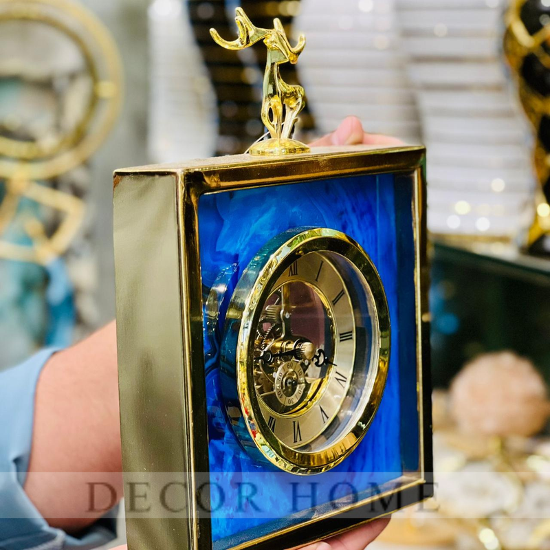 Oceanic Dialed Metal Wall Clock