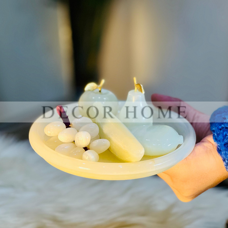 Onyx Fruit Set Plate