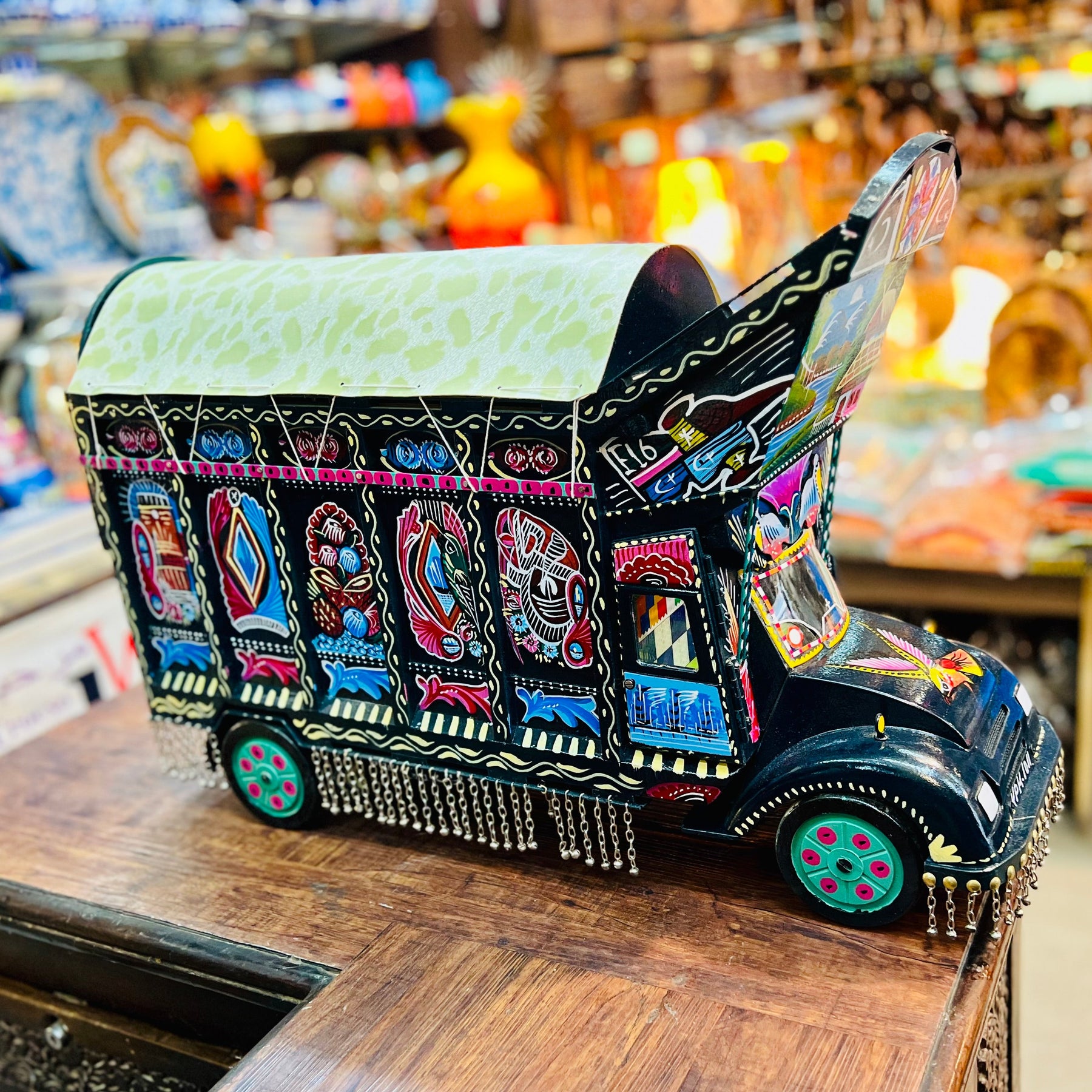 Giant Handcrafted Truck Model