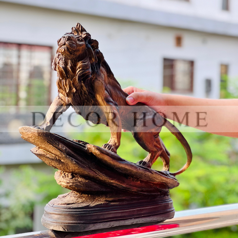 Bronze Lion Statue
