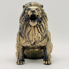 Idol Of Brass King Lion Ash Tray