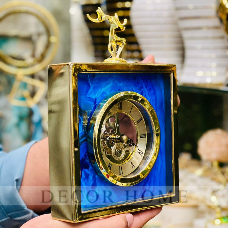 Oceanic Dialed Metal Wall Clock