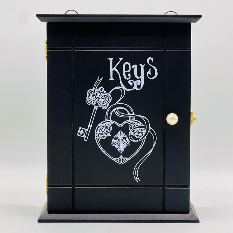 Key Box Wall Hanging Cabinet ( Black )