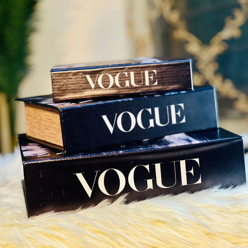 Decorative Vogue Secret Books & Jewellery Box