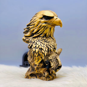 Majestic Hawk Statue