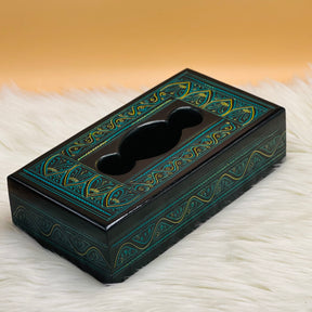 Laquer Art Tissue Box