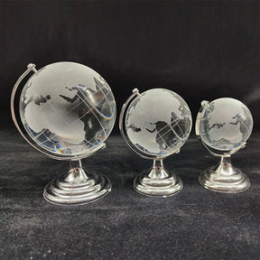 3D World Globe Light Ornament