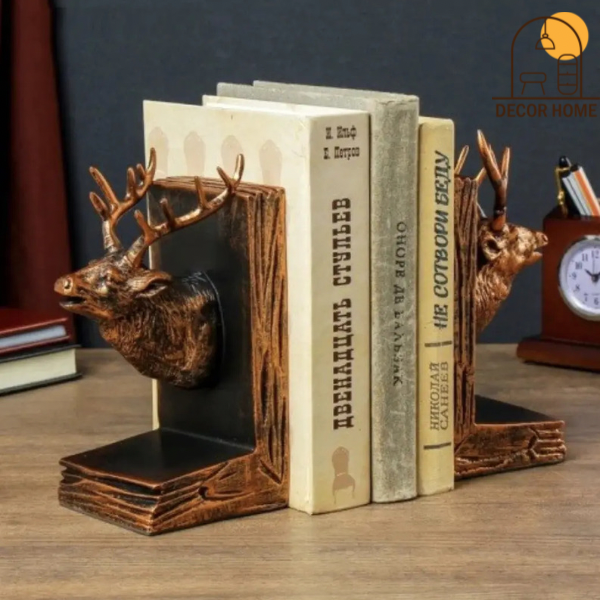 Vintage Deer Delight Bookend