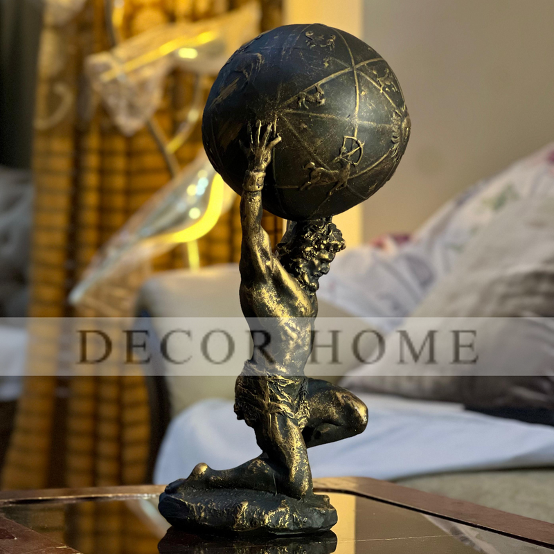 Atlas Holding World Greek Statue