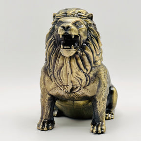 Idol Of Brass King Lion Ash Tray