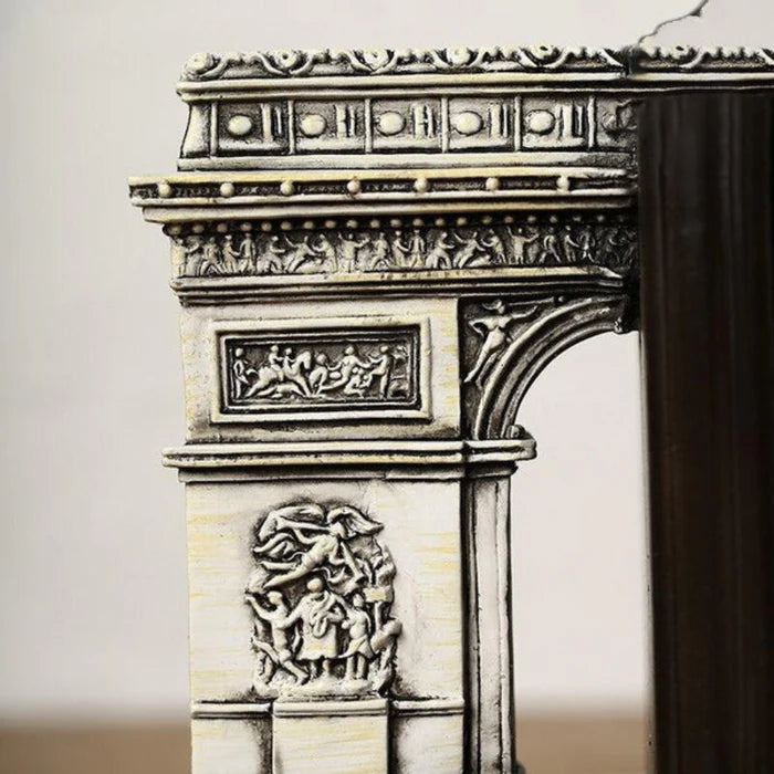 France Triumphal Arch Building Bookends | Home Décor