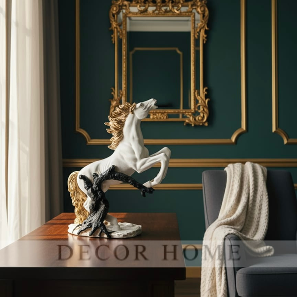 Jumping Horse Sculpture