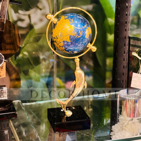 Creative Dolphin Earth Globe Ornament