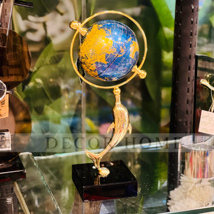 Creative Dolphin Earth Globe Ornament