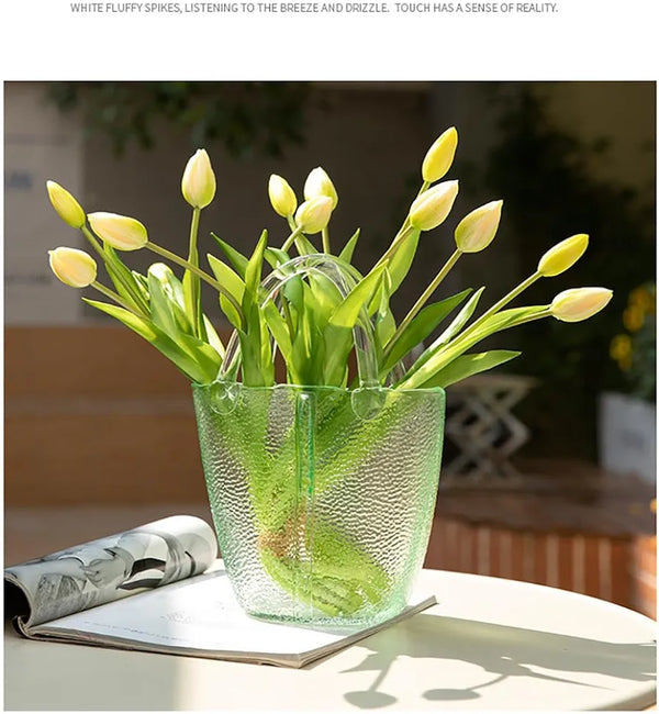 Flower Basket for Floral Arrangement Home Decor