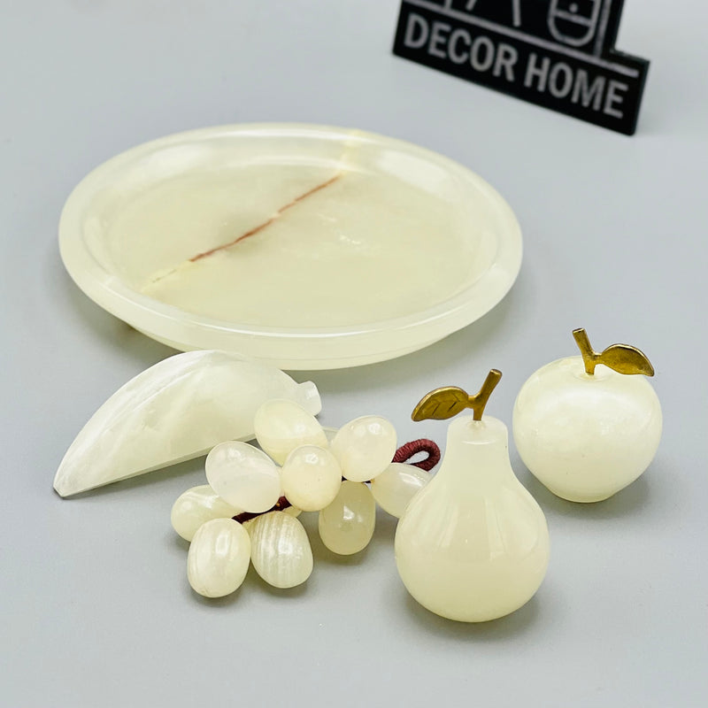 Onyx Fruit Set Plate