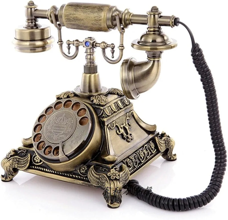 Retro Office Corded Working landline Telephone Decor