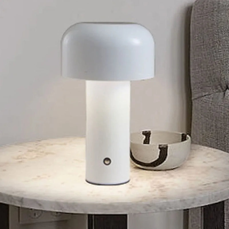 Bedside Table Lamp Mushroom Night Light with 3 Colors