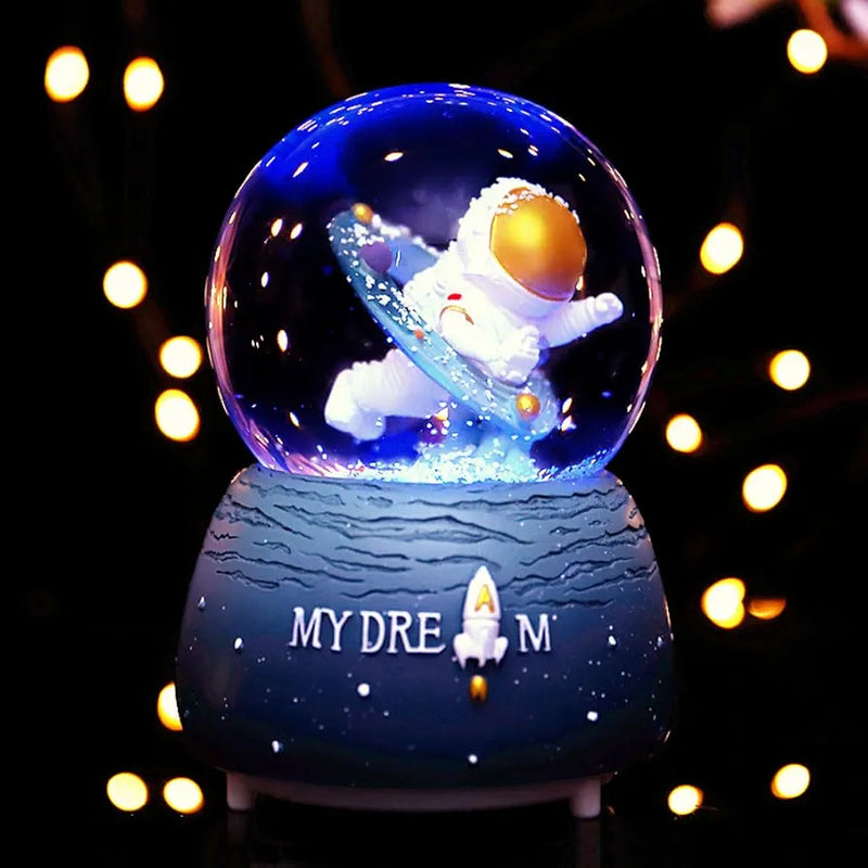 Astronaut Snow Globes for Kids