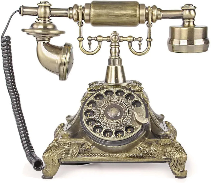 Retro Office Corded Working landline Telephone Decor