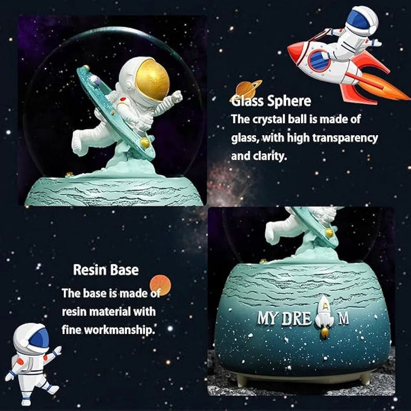 Astronaut Snow Globes for Kids