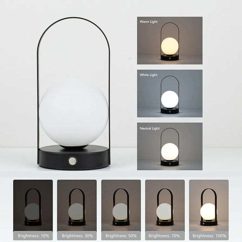 Portable Cordless Table Lamp