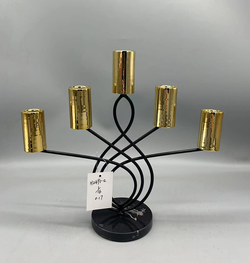 Metal Plated Candle Holder