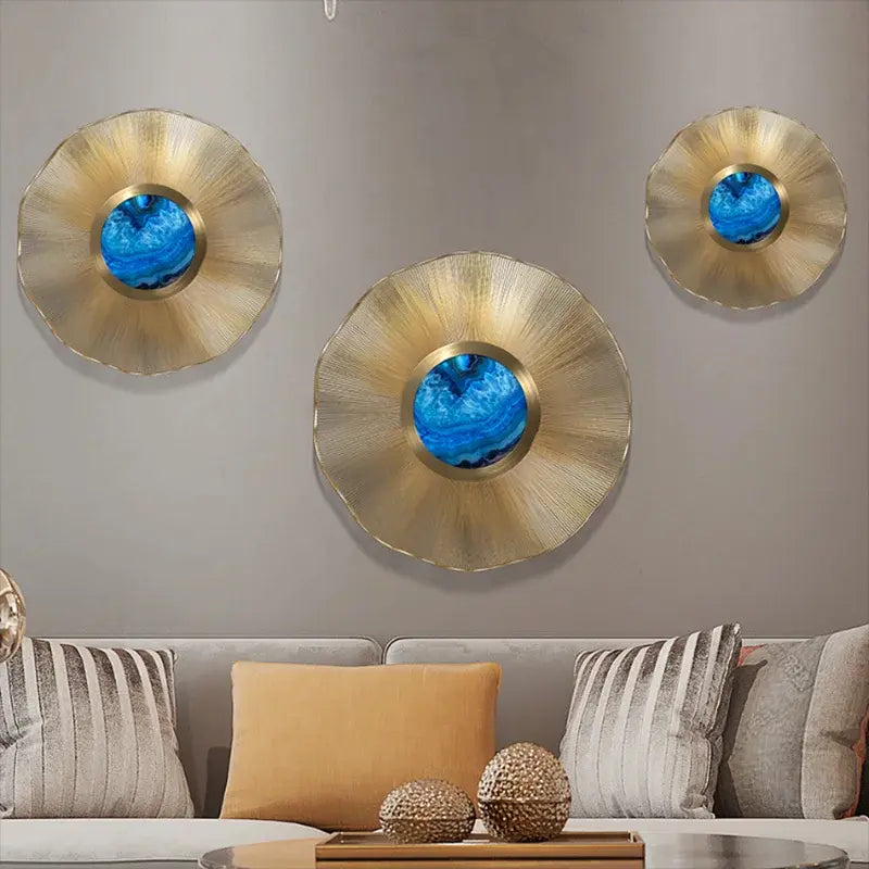 Sapphire Style Floral Wall Decor (Set Of 3)