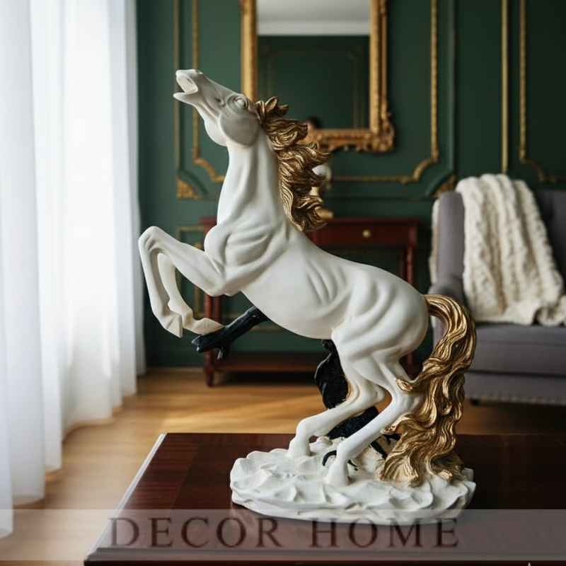 Jumping Horse Sculpture