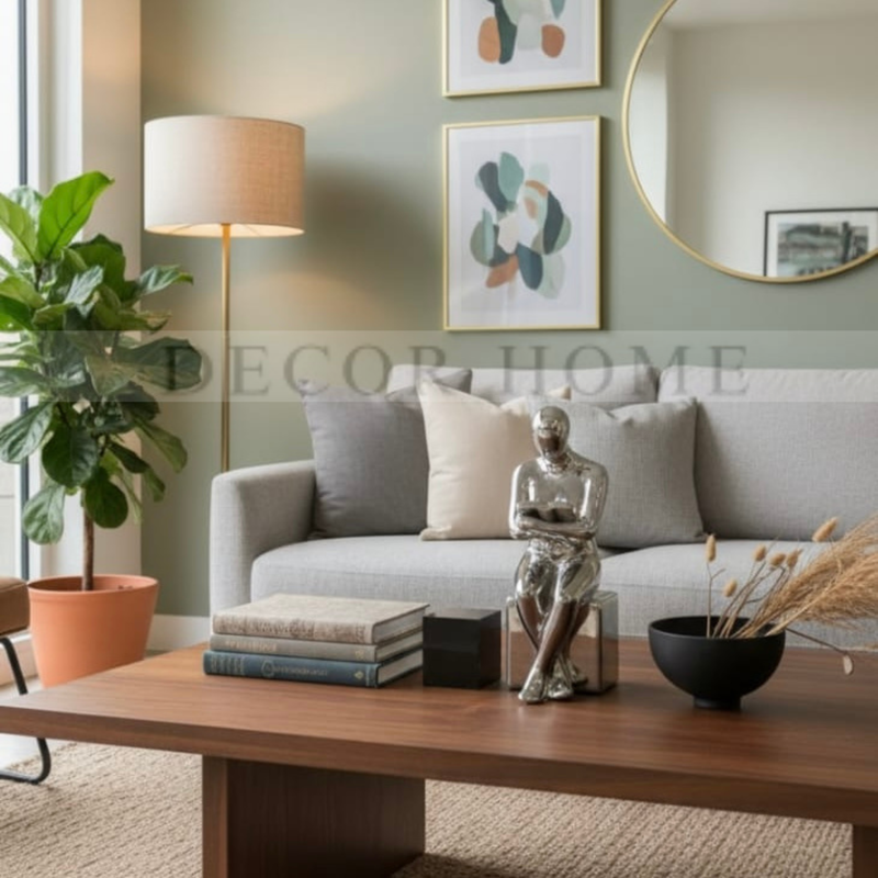 Silver Book Lover's Decor