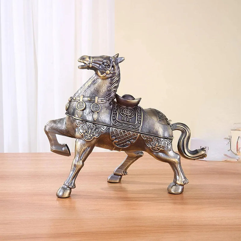 Gold Stallion Ashtray