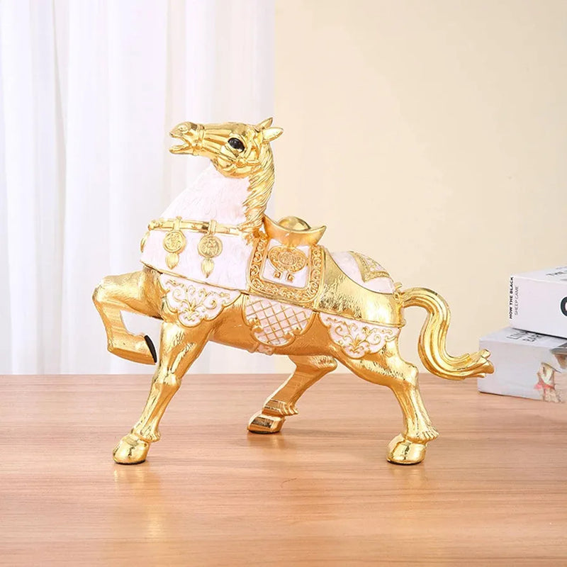 Gold Stallion Ashtray