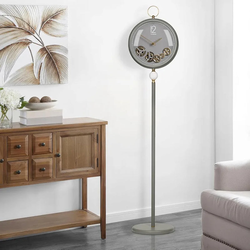 Exclusive Moving Gear Large Floor Clock