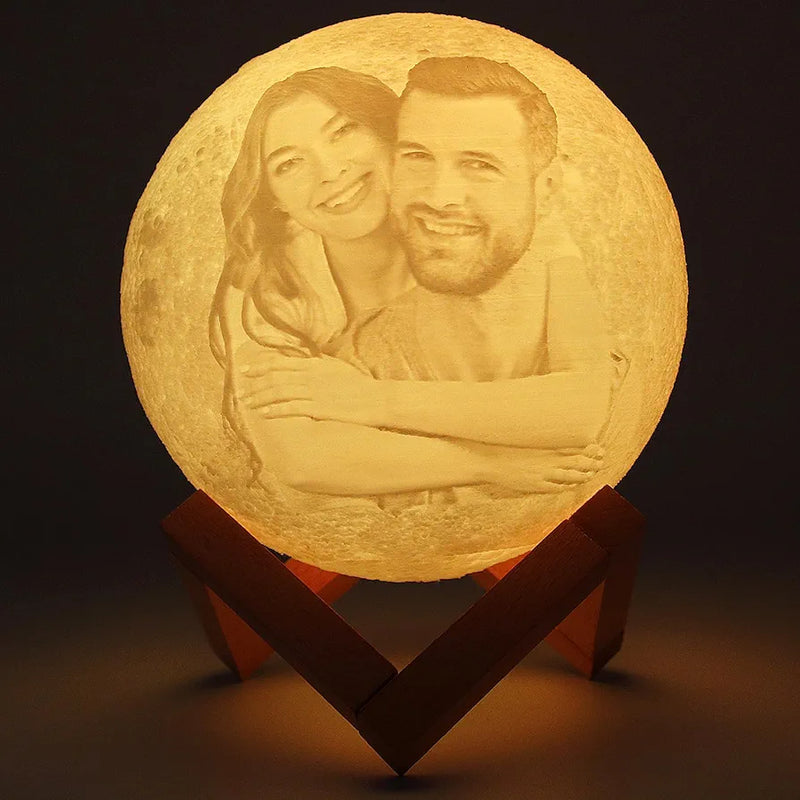 3D Printing Moon Lamp