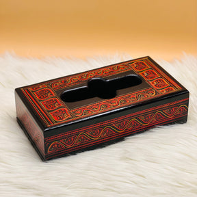 Laquer Art Tissue Box