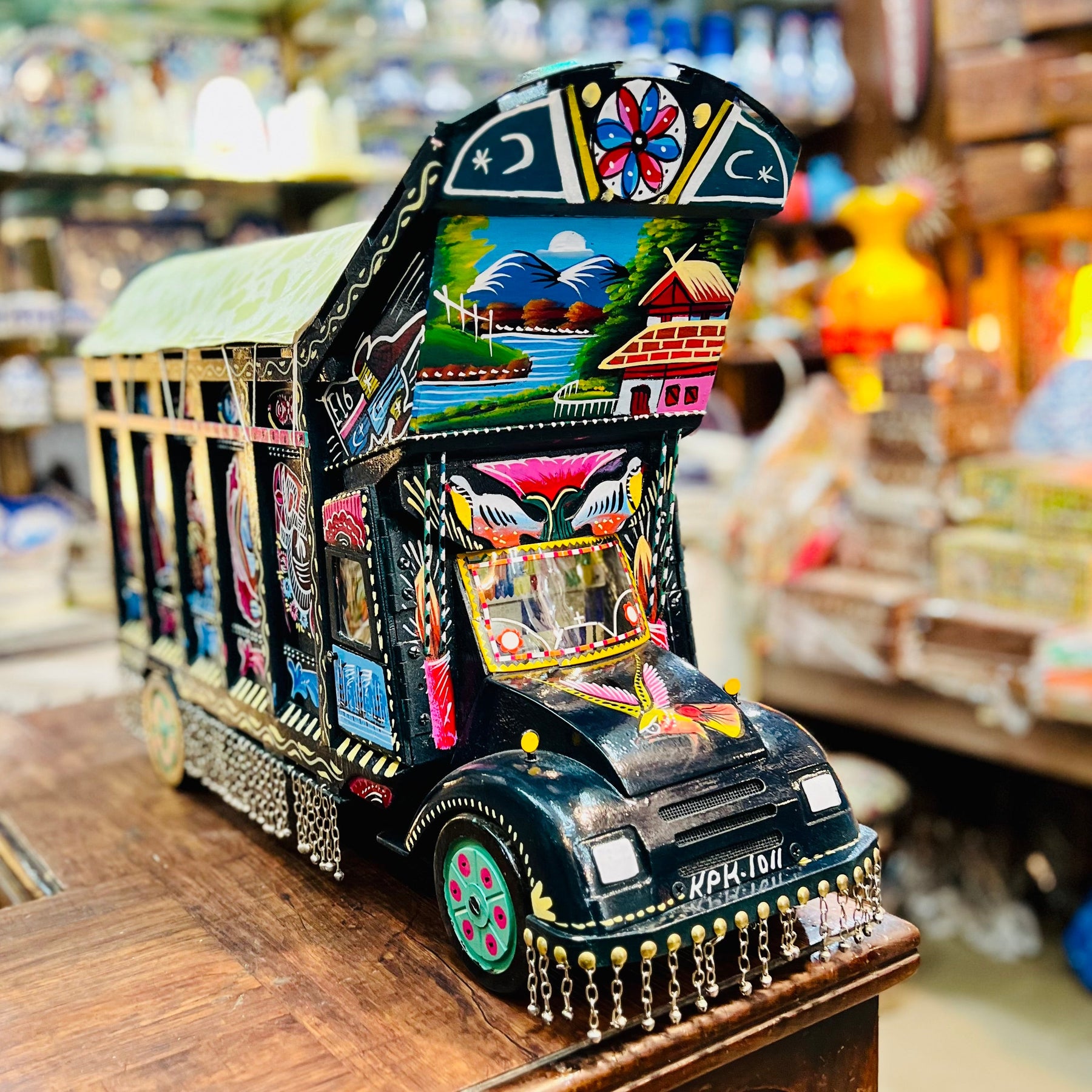 Giant Handcrafted Truck Model