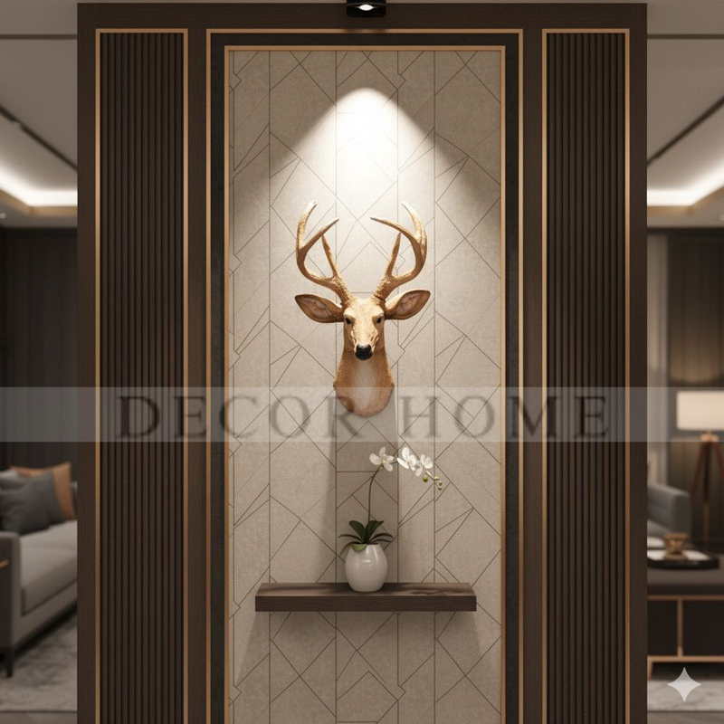 Deer Wall Hanging Face